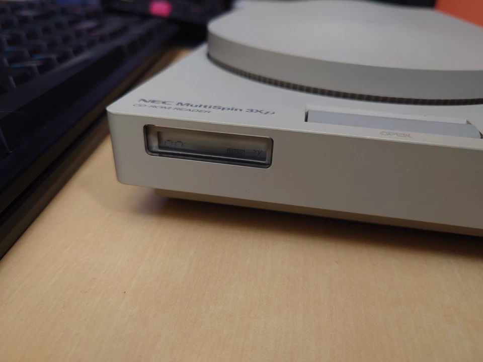 PROMO NEC MultiSpin 3Xp CDR-400 Portable SCSI CD Player Drive w Cable PSU~TESTED - Image 3 of 4