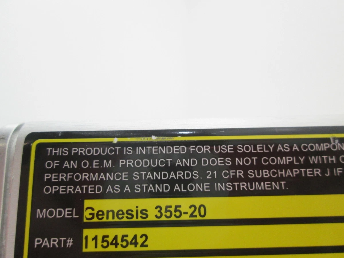 Coherent Genesis 355-20 Laser Head Module - No power supply