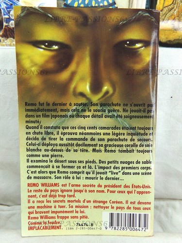 L'IMPLACABLE N°79 SILENCE ONT TUE!, R. SAPIR, W. MURPHY, ÉDITIONS VAUGIRARD 1991 - Picture 2 of 16