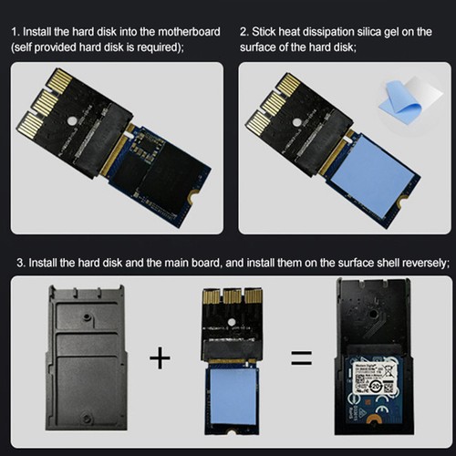 Boîtier de carte d'extension Conversion de disque dur hôte pour Xbox Series X/S - Afbeelding 7 van 10
