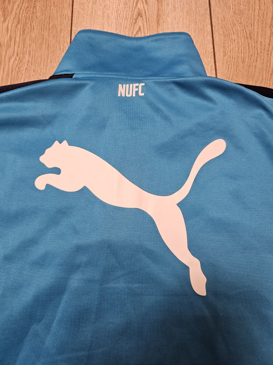 Pull 1/4 Zip Newcastle United Vintage 2016-17 - Taille M - Puma - Occasion Très Bon état