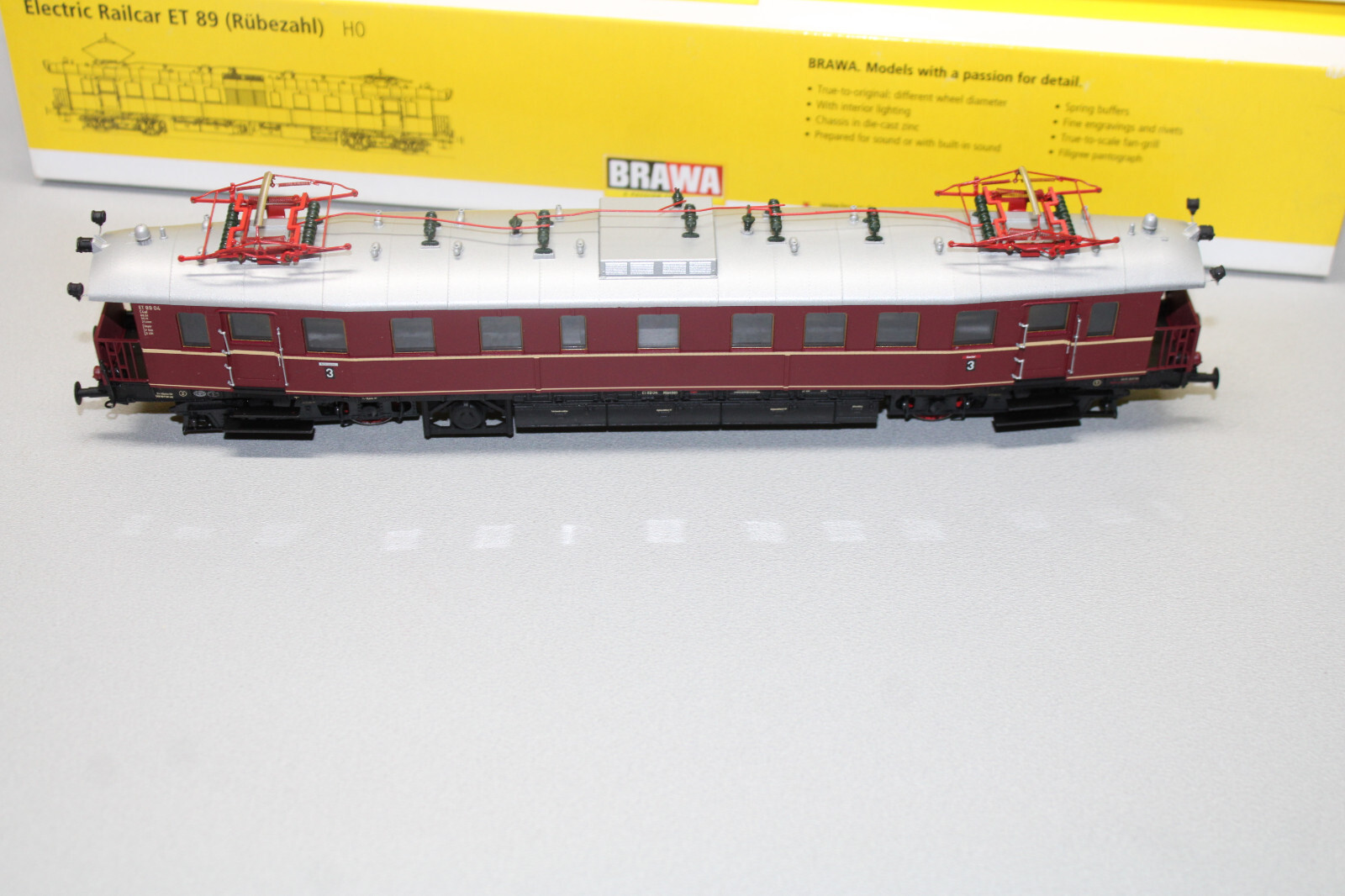 Brawa 44134 electric vehicle ET89 Rübezahl Dss gauge H0 original packaging