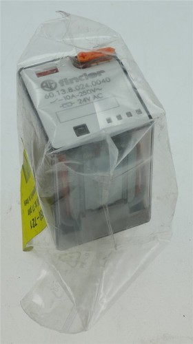 Finder 55.33.9.024.00.10 oder 60.13.8.024.0040 Relais Relay 24V 10A 250V NEU - Picture 2 of 3