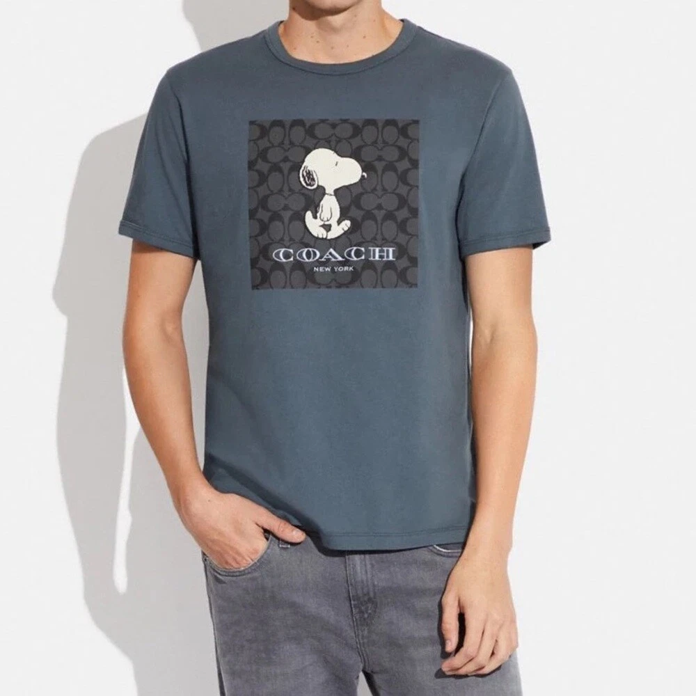 Coach peanuts t shirt Clearance