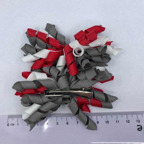Red, Grey and White School Hair Accessories - Picture 6 of 53