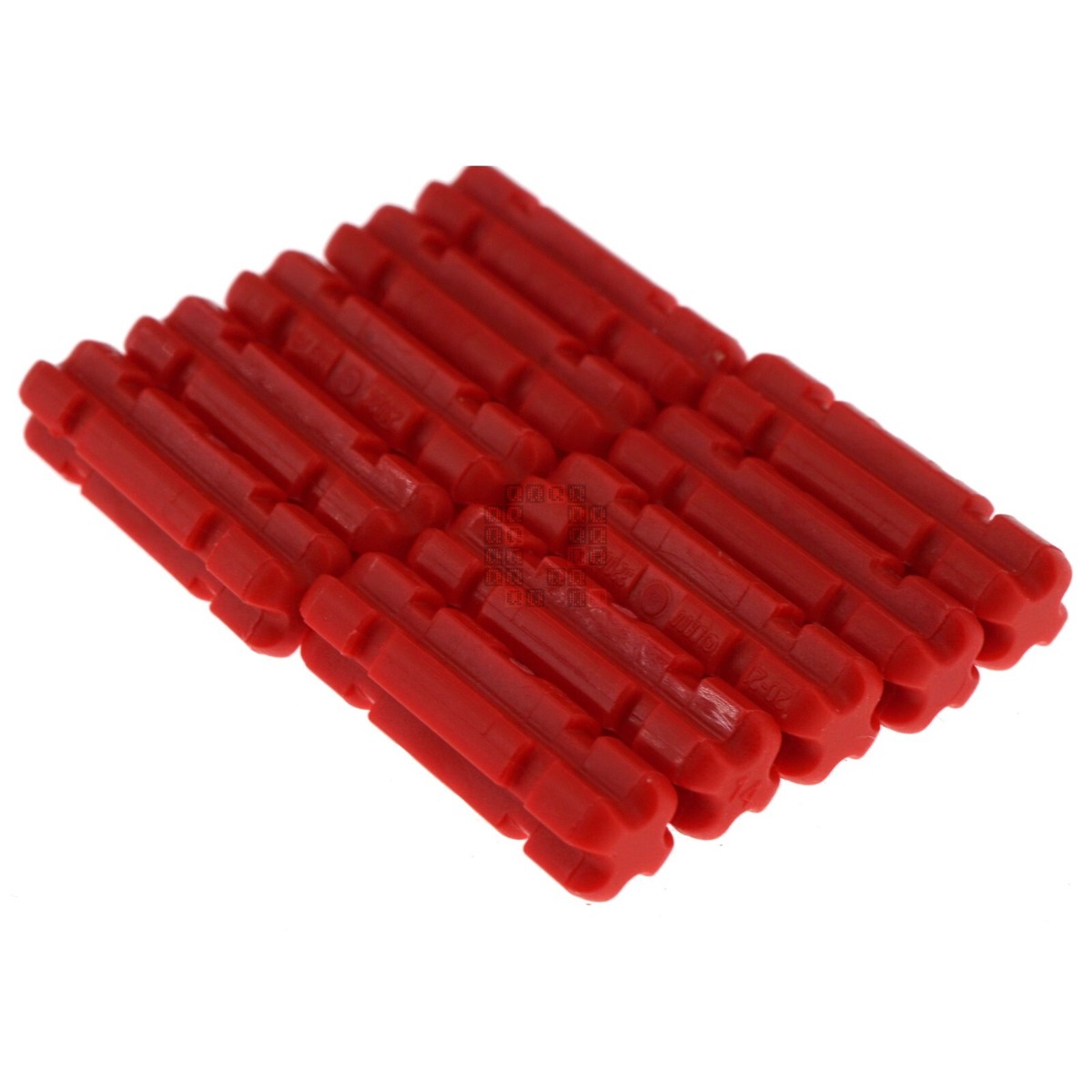 LEGO 4142865 32062 Red 2M Cross Axle with Groove, 10-Pack | eBay