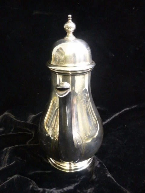 Cafetera Tiffany & Co. de plata esterlina línea Queen Anne - marca de fecha 1907-1945 Foto 4 de 4