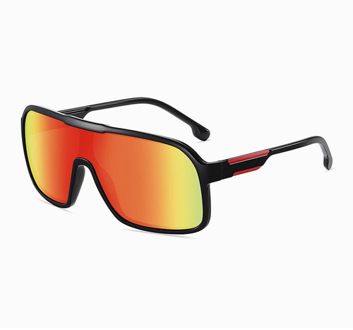 Men's Large Frame Polarized Sport Cycling Eyewears Driving Sunglasses Outdoor - Picture 18 of 18