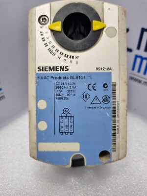 Siemens GLB131.1E Air Damper Actuators HAVC Products