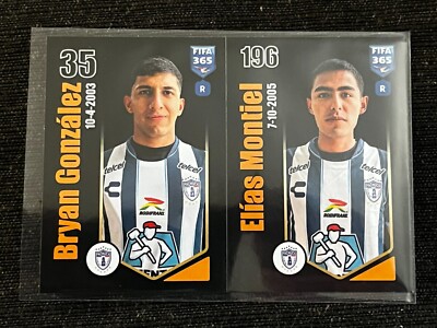 STICKER PANINI FIFA 365 2024 ELIAS MONTEIL/BRYAN GONZALEZ # 364 ROOKIE NEUWERTIG