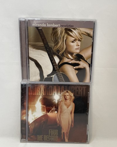 LAMBERT, MIRANDA 2 CD LOT: Four The Record & Revolution Pre-Owned