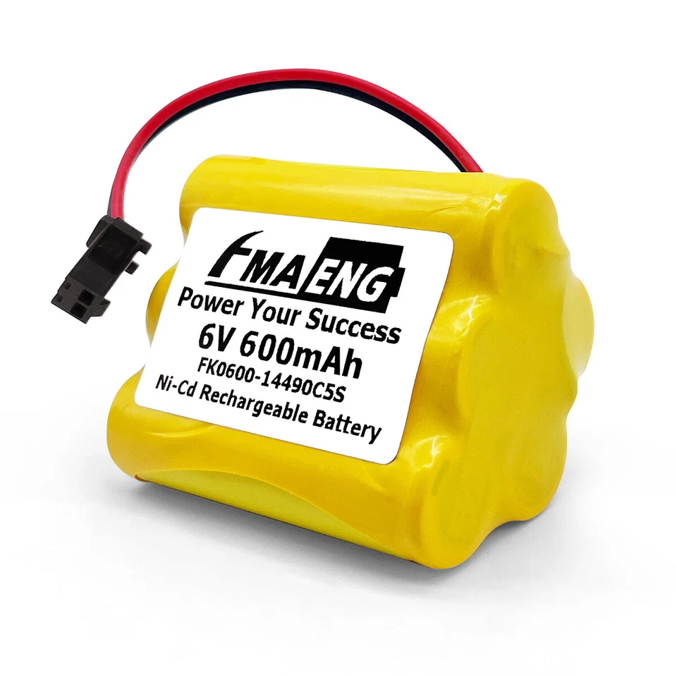 FMA 6V 600mAh AA Battery for Model toy 80 Led Solar Bulbs Light Power - Image 3 of 4