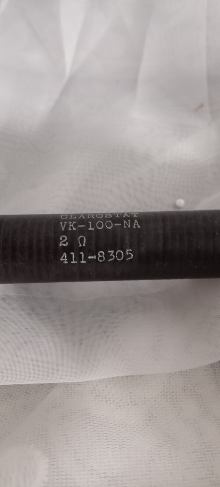 Clarostat -  VK-100-Na 2 Resistor, 2 OHMS 411-8305 NOT TESTED