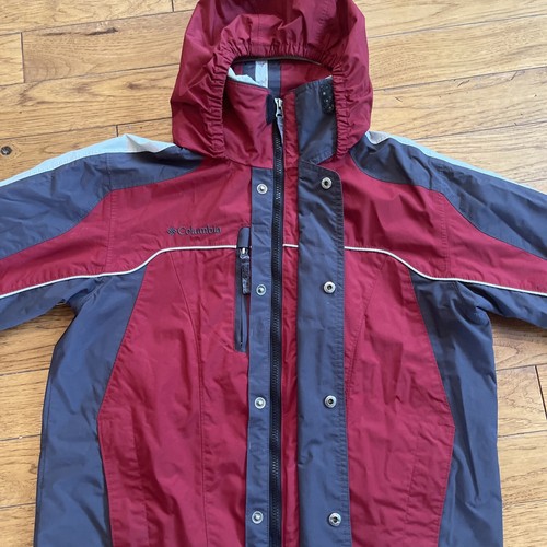 Columbia Sportswear Boys Youth Size Large 14/16 Winter Black Red Coat Jacket - Picture 4 of 12