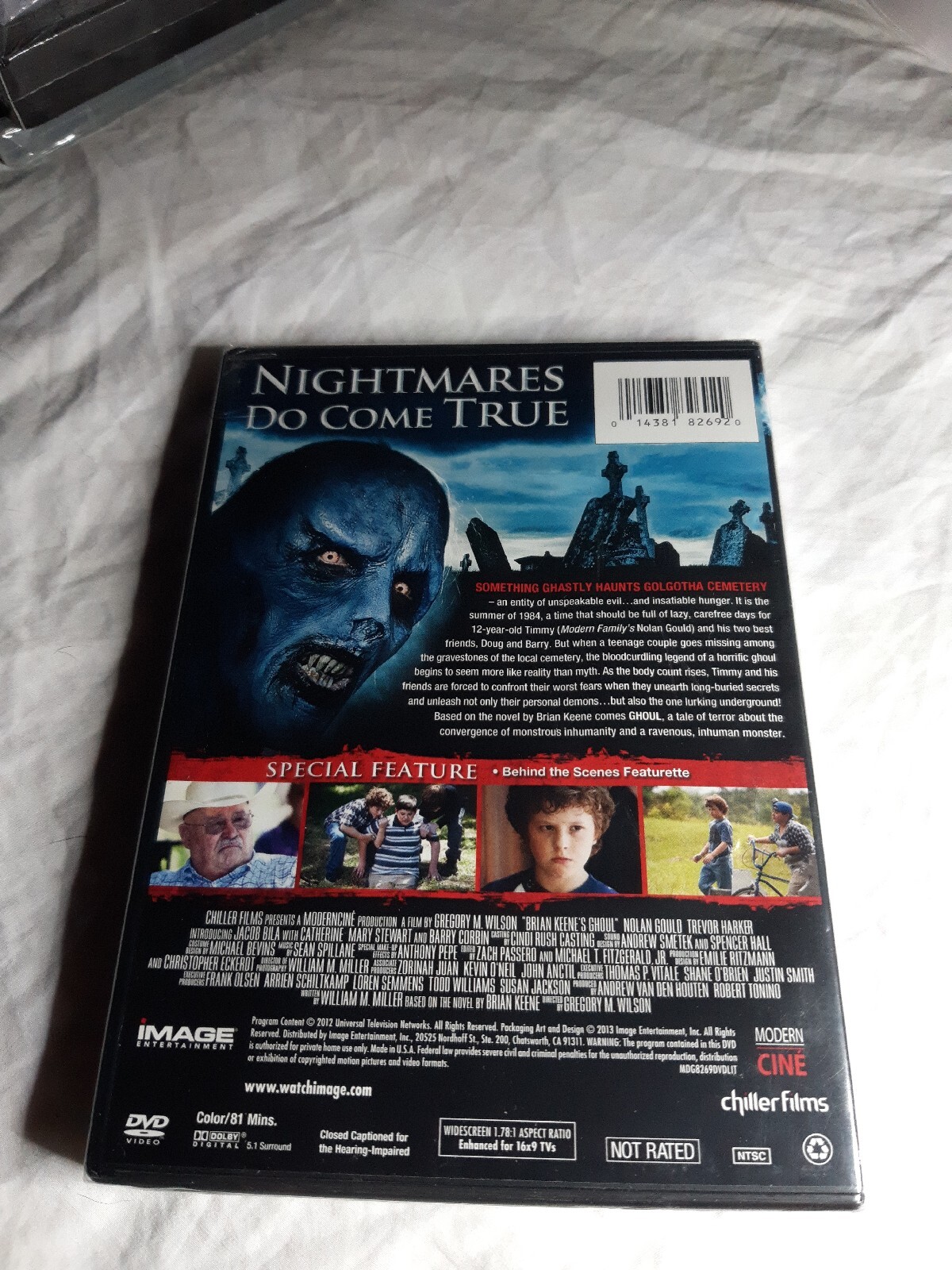 GHOUL. BRIAN KEENE. 2012.Dvd.Brand New,Sealed.Reg 1 | eBay