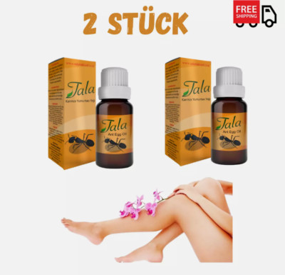 Tala Ameisen Ei Öl Ameisenöl Ant Egg Oil Haarentfernung, hair removal 2 Stück