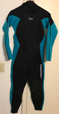 Hevto Women Wetsuits 3mm Neoprene Surfing Swimming SUP Full Suits Keep Warm Med