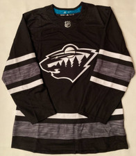Adidas Minnesota Wild 2019 NHL All Star Game Parley Black Hockey Jersey Mens 46