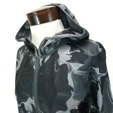 ADIDAS Response Energy Hooded Running Jacket All Over Print CZ5065 Womens L 80