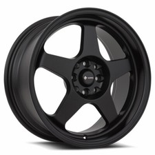 1 17x8 Vors Sp1 4x108 30 All Matte Black Wheel