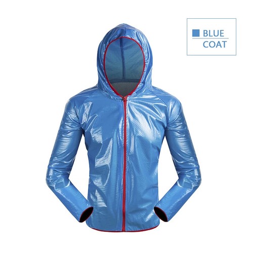 Waterproof Cycling Jersey Long Sleeve Raincoat Coat Windproof Bicycle Clothing - Picture 31 of 38