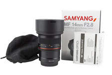 Samyang MF 14mm 1:2.8 obiettivo wide lens grandangolare mirrorless Nikon Z