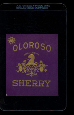 Olrosso Extra Quality Sherry Label