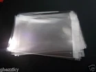 100 Clear Resealable Self Adhesive Seal Cello Lip & Tape Plastic bags 1.6 mil