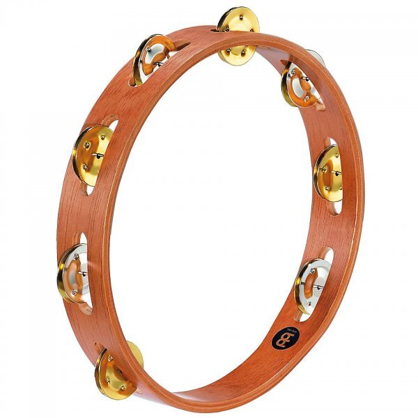 Meinl TA1M-SNT Wood Single Row Tambourine