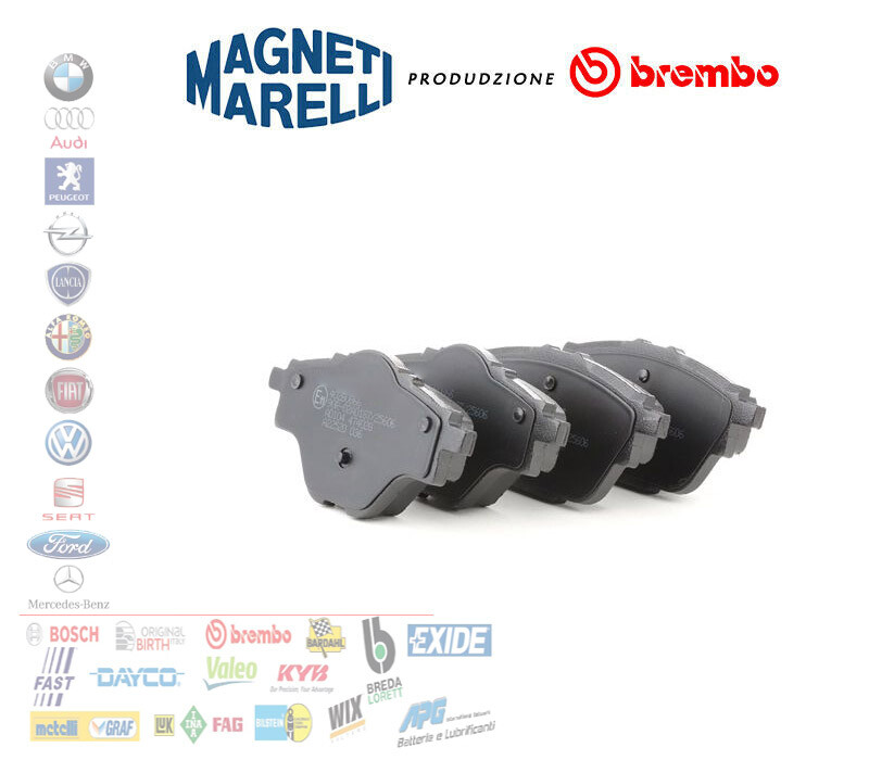 PASTIGLIE FRENO POSTERIORI CITROEN C4 GRAND PICASSO 1.2 1.6 MARELLI 363916060899