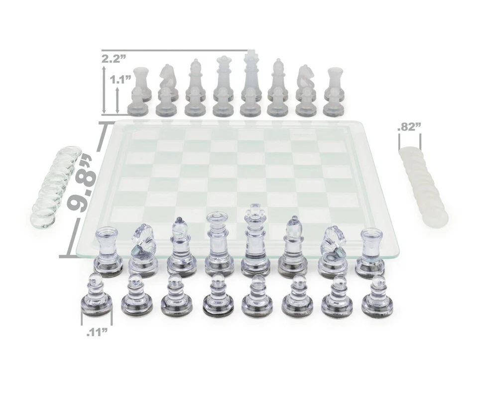 cristal ajedrez Foto 3 de 4