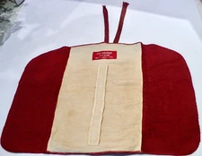 Vintage Joe Goldman Jeweler Milwaukey Silver Cloth 6 Slot Strap Roll Tie Pouch