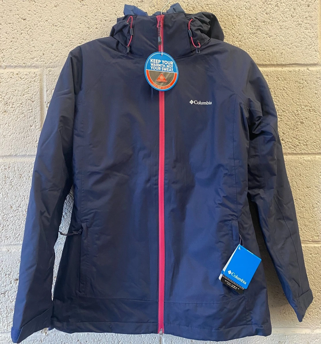 Columbia Trail 3in1 Jacket Ladies SIZE M (UK 12) REF JN207 | eBay
