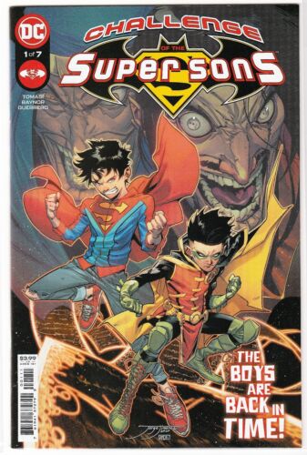 CHALLENGE OF THE SUPER SONS #1 (2018) TOMASI / JIMENEZ 1ST PRINT ~ UNREAD NM - Picture 1 of 3