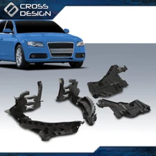 Fit For AUDI A4 B8 2008-12 S4 Headlight Mount Bracket Support Base Plate Kit