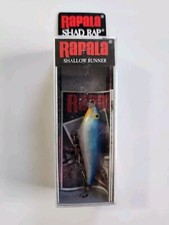 Rapala  SHALLOW SHAD RAP 5 SSR-05 B BLUE NIB IRELAND MADE 