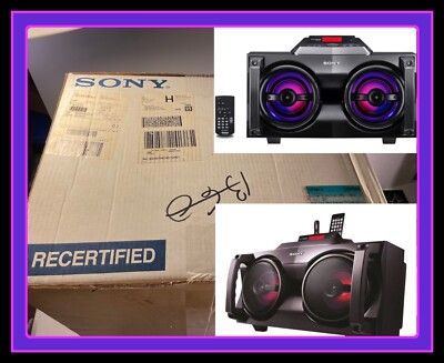 2010 Sony G-TANK BOOMBOX HiFi Music RDH-GTK1i Original Factory Outlet Sealed Box