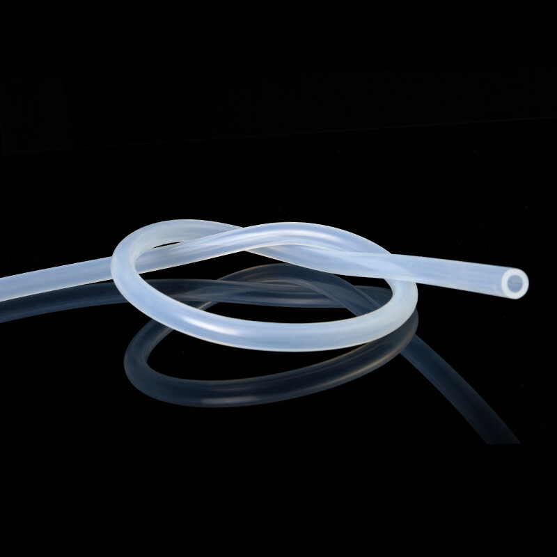 QUARKZMAN Silikonschlauch Transparent – 1x2 Mm, 2 M Länge, Hitzebeständig & Vielseitig Für Elektronik Und Wasserleitungen