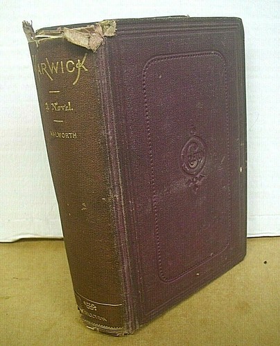 Warwick or The Lost Nationalities of America Mansfield Tracy Walworth HB 1869 1s