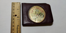 Vintage DAVY CROCKETT Vinyl Wallet With Change Purse Vintage