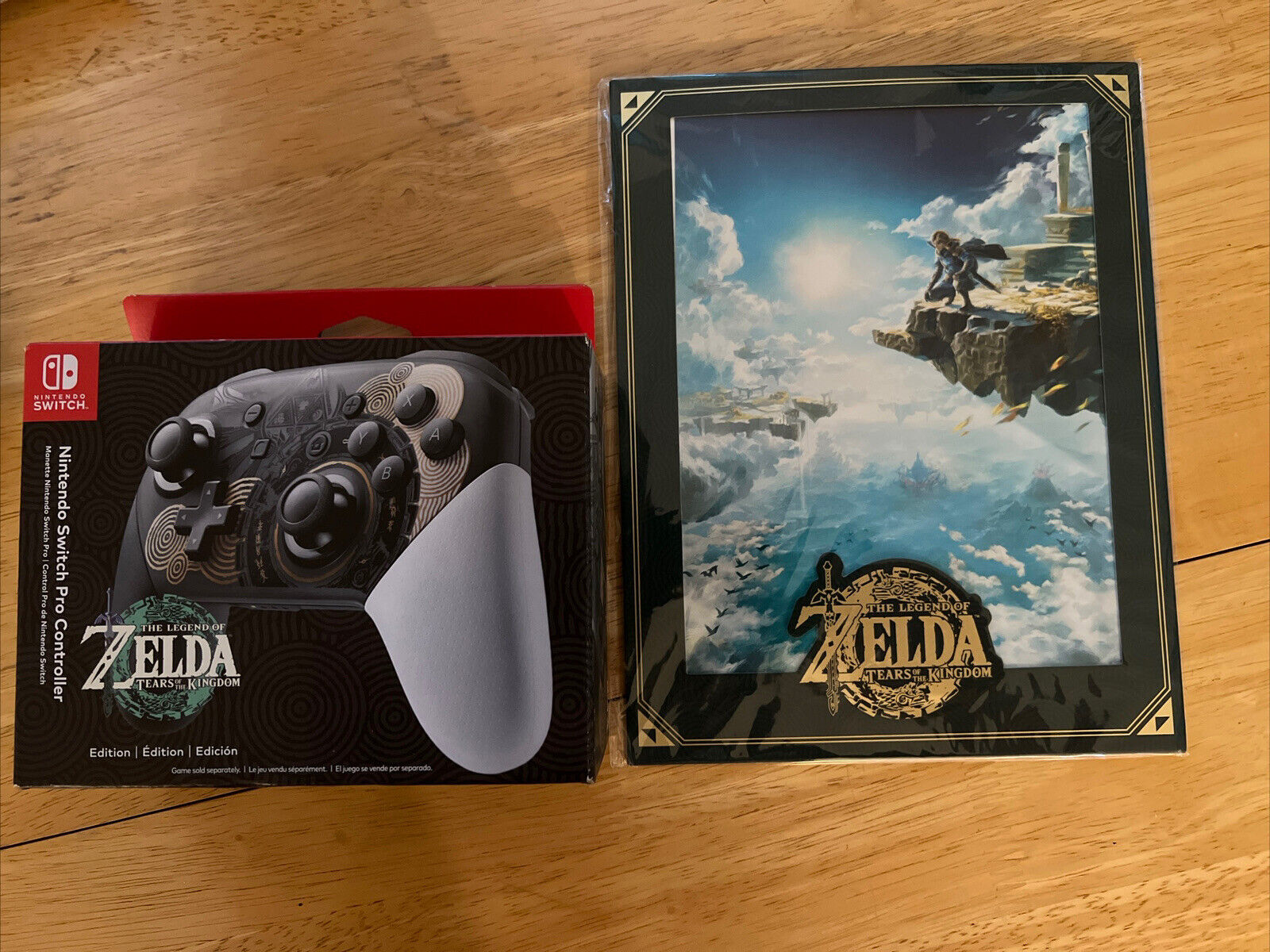 Manette Nintendo Switch Pro édition The Legend Of Zelda Tears Of The  Kingdom - SWITCH