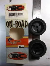 Trc Rc Ft.st Spec Dual Blue Compd OnRoad Foam 1/10  Tires. For 3/16-1/8 Axle