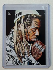 Lil Wayne Limited Edition Artist Signed “Rap Icon” Trading Card 3/10