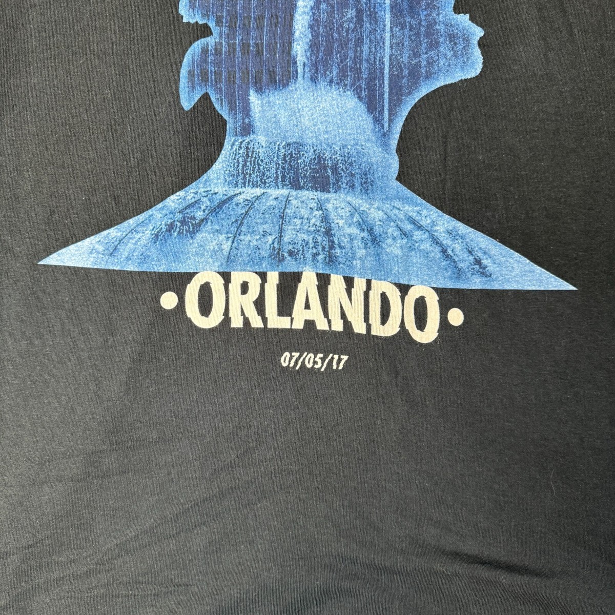 Metallica Shirt Mens 2XL Black Orlando 2017 WorldWired Tour 7/5/17 