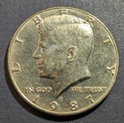 1987-P Kennedy Half Dollar