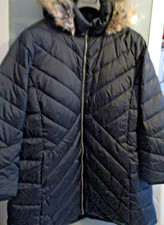 LANDS‘ END @ hochwertige JACKE STEPPJACKE MANTEL Gr. 3X 52-54-56 schwarz