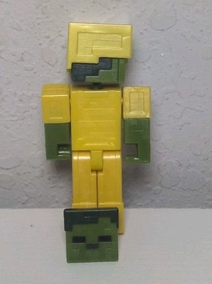 Minecraft Gold Armored Zombie Action Figure S78