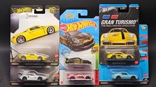 Hot Wheels Porsche Themed Lot of 6 Carrera GT 911 GT3 R  911 GT3 RS      