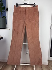 Vintage Levis Panatela Pants Mens 32/34 Brown Disco USA Western 70s Grandpacore