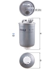 Kraftstofffilter KNECHT KL 476D Leitungsfilter für FORD VW SEAT 7V8 GALAXY 7V9 1